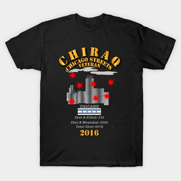 City - CHIRAQ - 2016 T-Shirt by twix123844